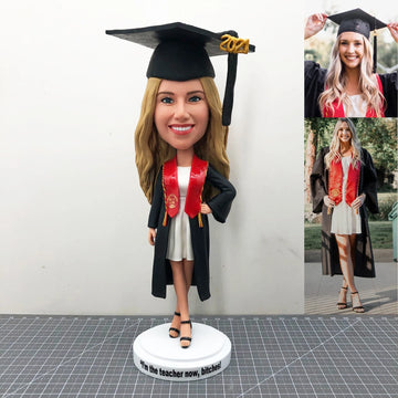 Muñecos 3D Personalizados Regalos para Graduación Mujer Totalmente Personalizado